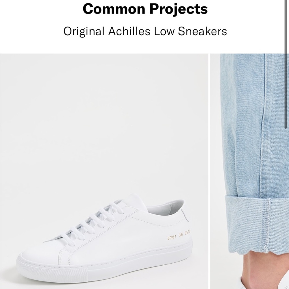 Common Projects Original Achilles Low Sneakers